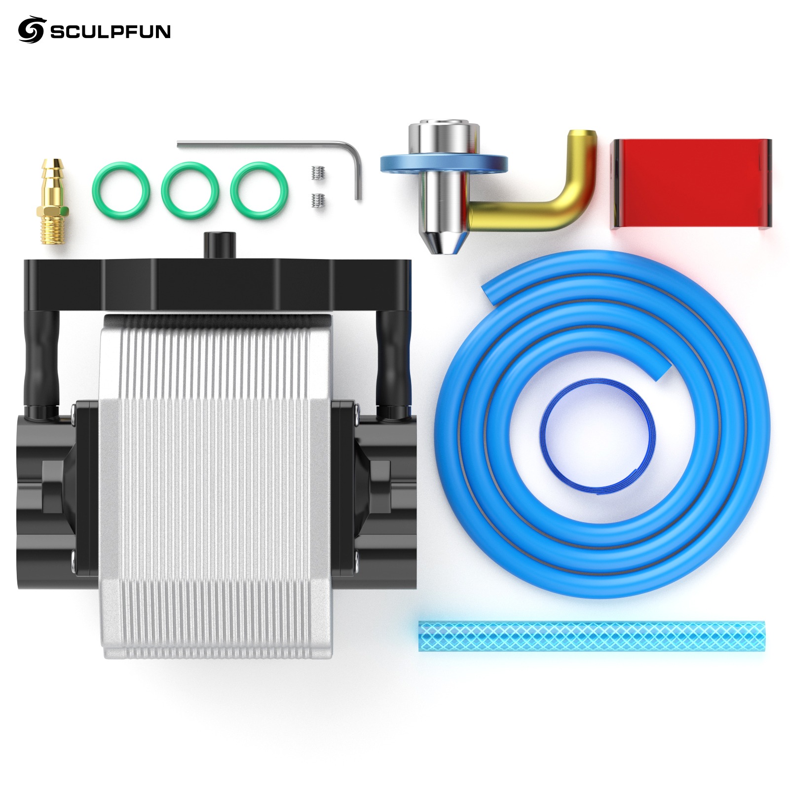 Industrial Laser Engraver - SCULPFUN-Kit de boquillas de asistencia de