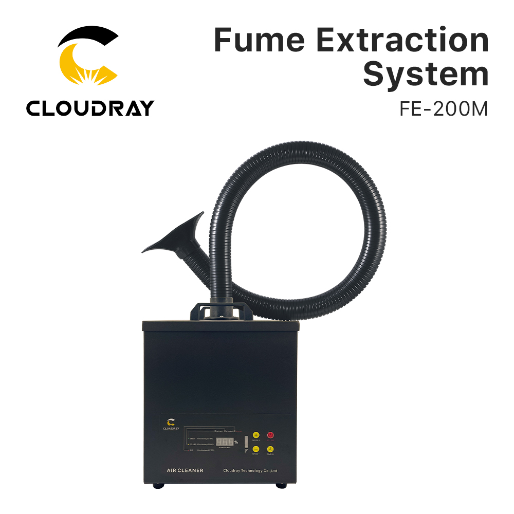Laser Marking Machine - Sistema de Extracción de Humos Cloudray