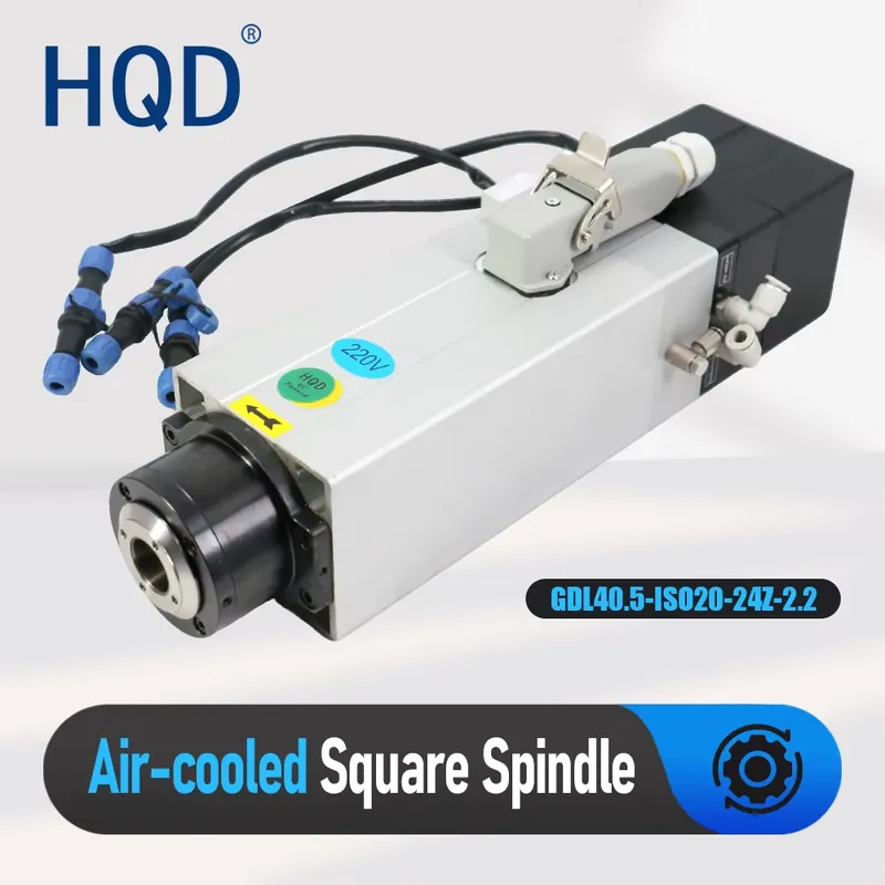 Motor de Husillo Cuadrado con  - Cnc Spindle Motor reseña y precio