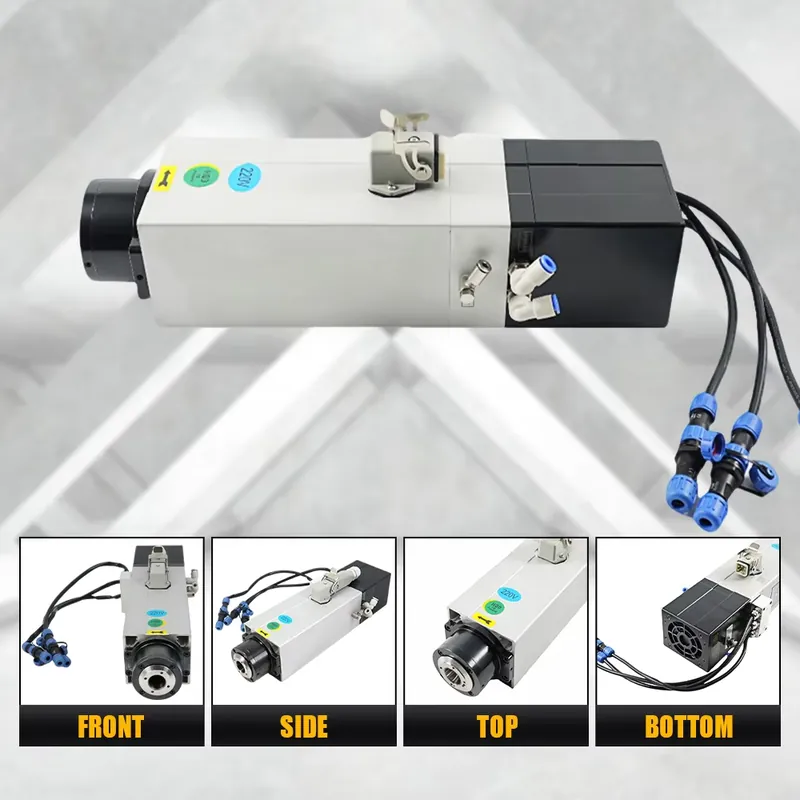Motor de Husillo Cuadrado con  - Cnc Spindle Motor reseña y precio