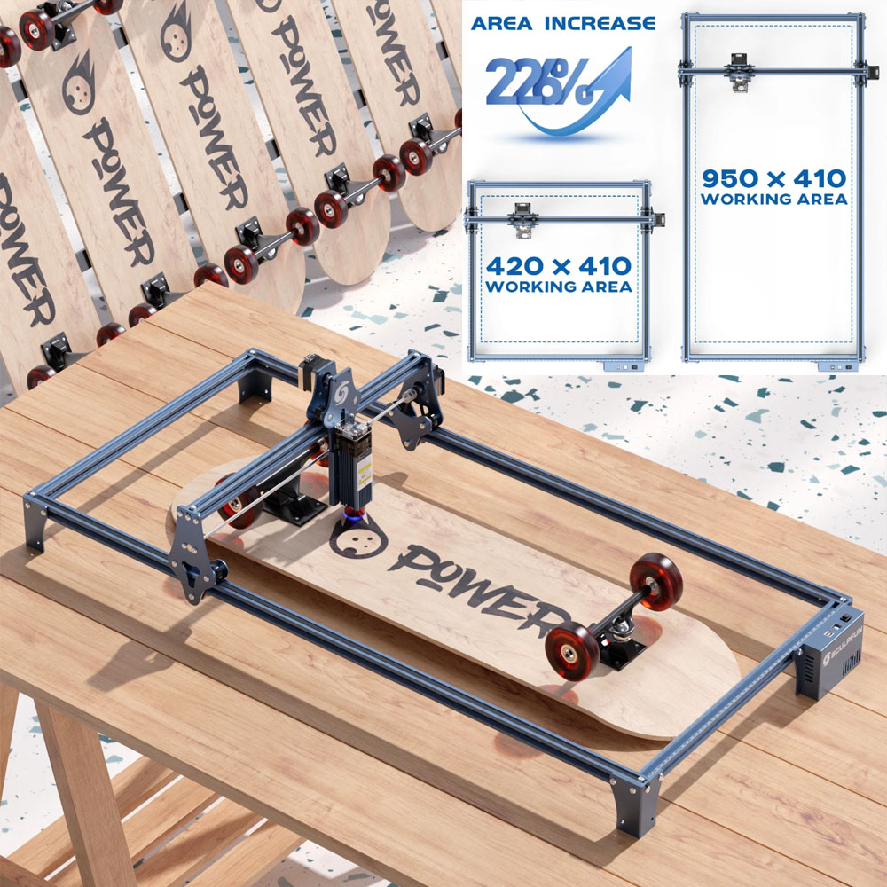 Kit de expansión de área de gr - Industrial Laser Engraver reseña y precio