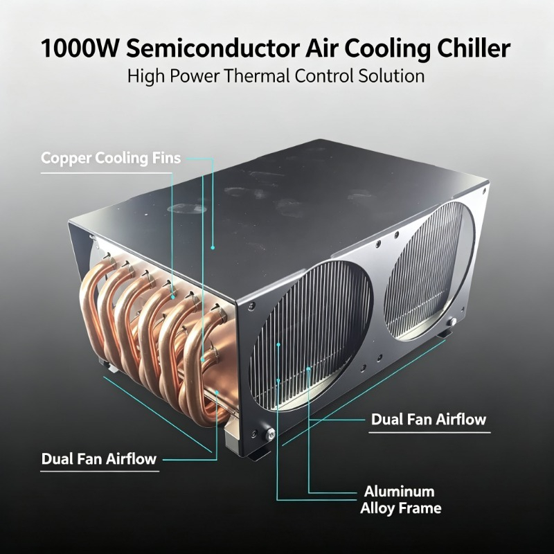 Enfriador de Aire Peltier Semi - Laser Industrial Chiller reseña y precio