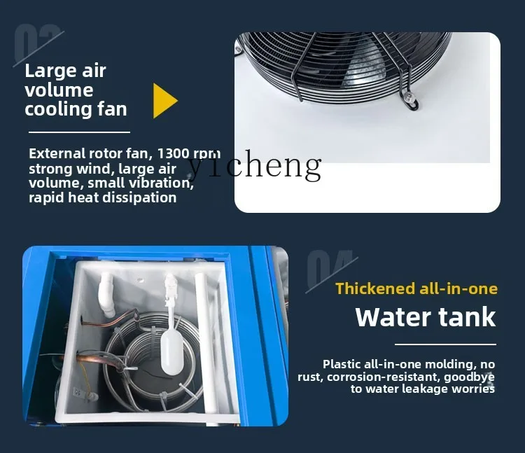 Enfriador Industrial TQH refri - Laser Industrial Chiller reseña y precio